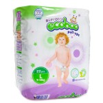Подгузники, Ecoboo (Экобо) 9-14 кг р.  L 22 шт